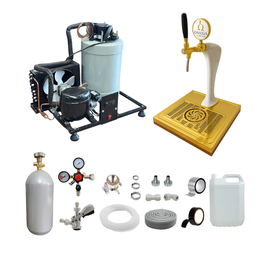 Chopeira Torre Naja Dourada (Deluxe) - 1 Via