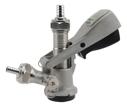 Válvula Extratora Keg Para Chopp Tipo S Com Tampa E Espigão