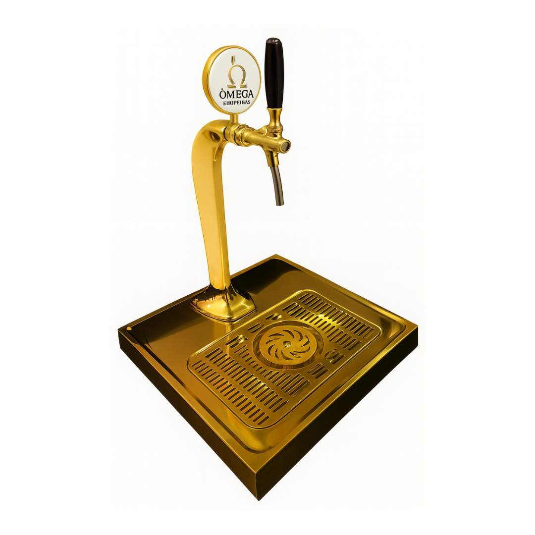 Chopeira Torre Naja - Dourada (Convencional) - 1 Via