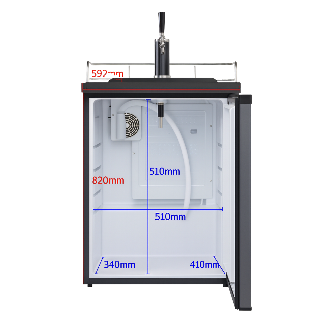 Chopeira Torre Naja Movel (Convencional) - 1 Via