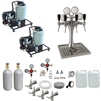 Chopeira Torre Naja (Convencional) - 4 Via