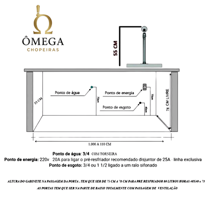 Chopeira Torre Naja (Deluxe) - 1 Via